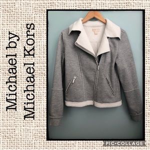 Michael by Michael Kors Gray Side Zip Jacket 💙